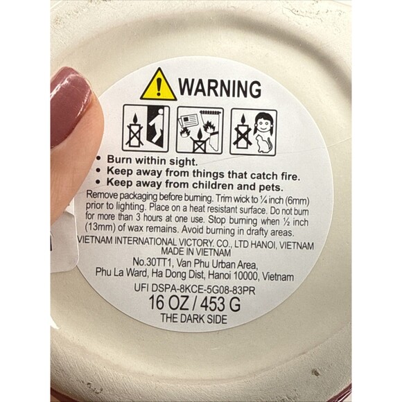 Goblins & Ghouls Devil & Angel Ghost Candle Jars – Large Ceramic Halloween Decor - Picture 8 of 10